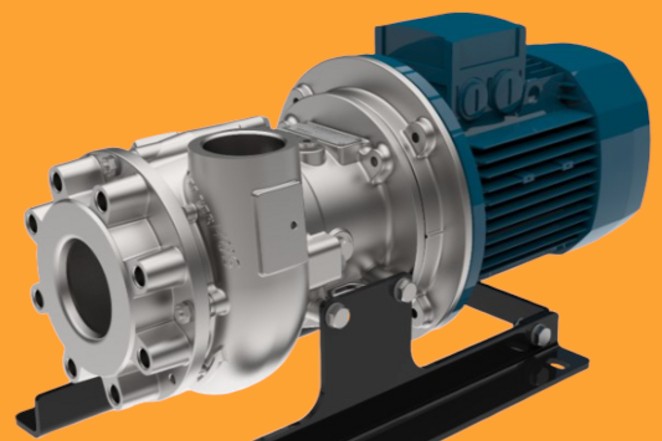 Schroefcentrifugaalpomp