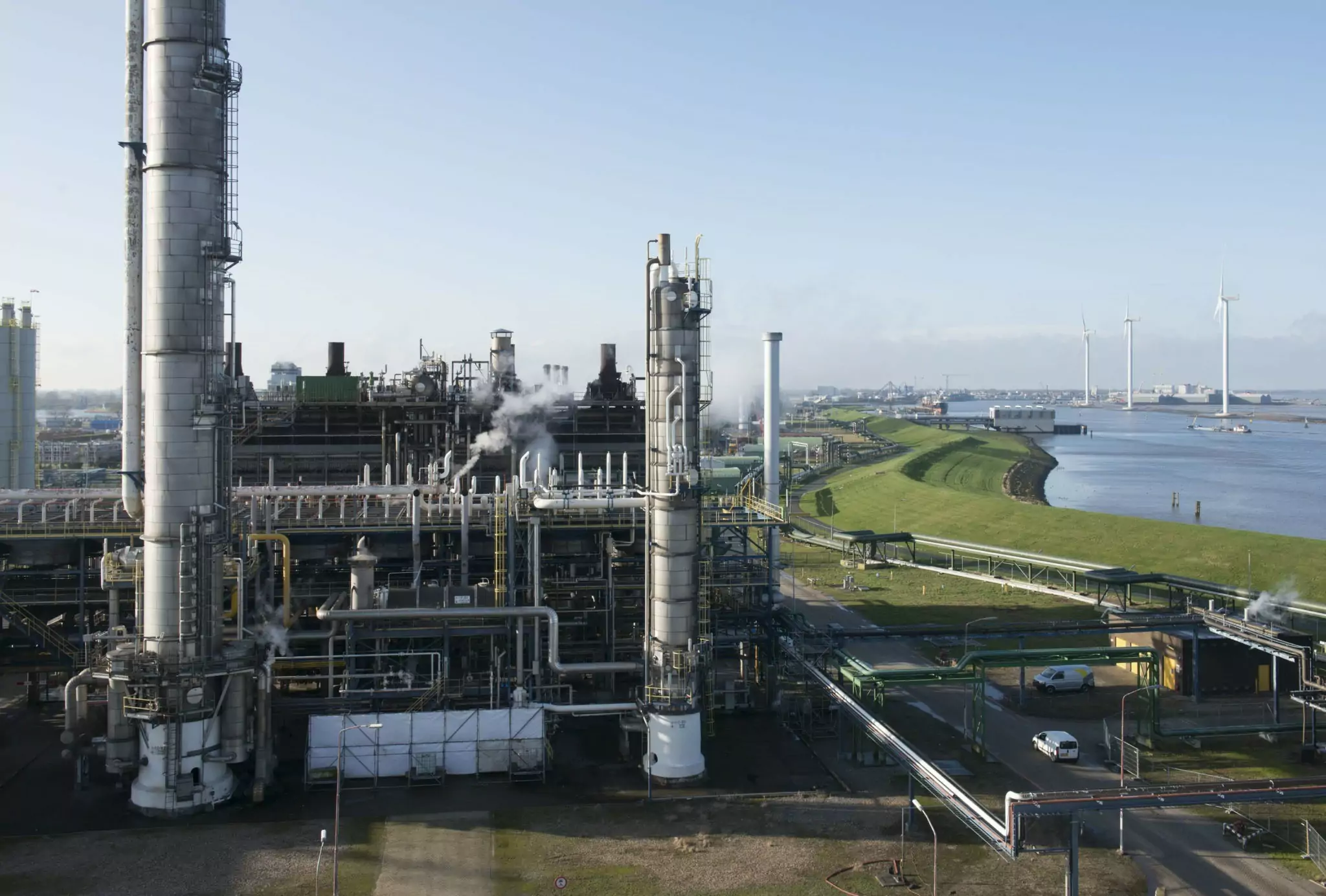 Fabriek in Delfzijl