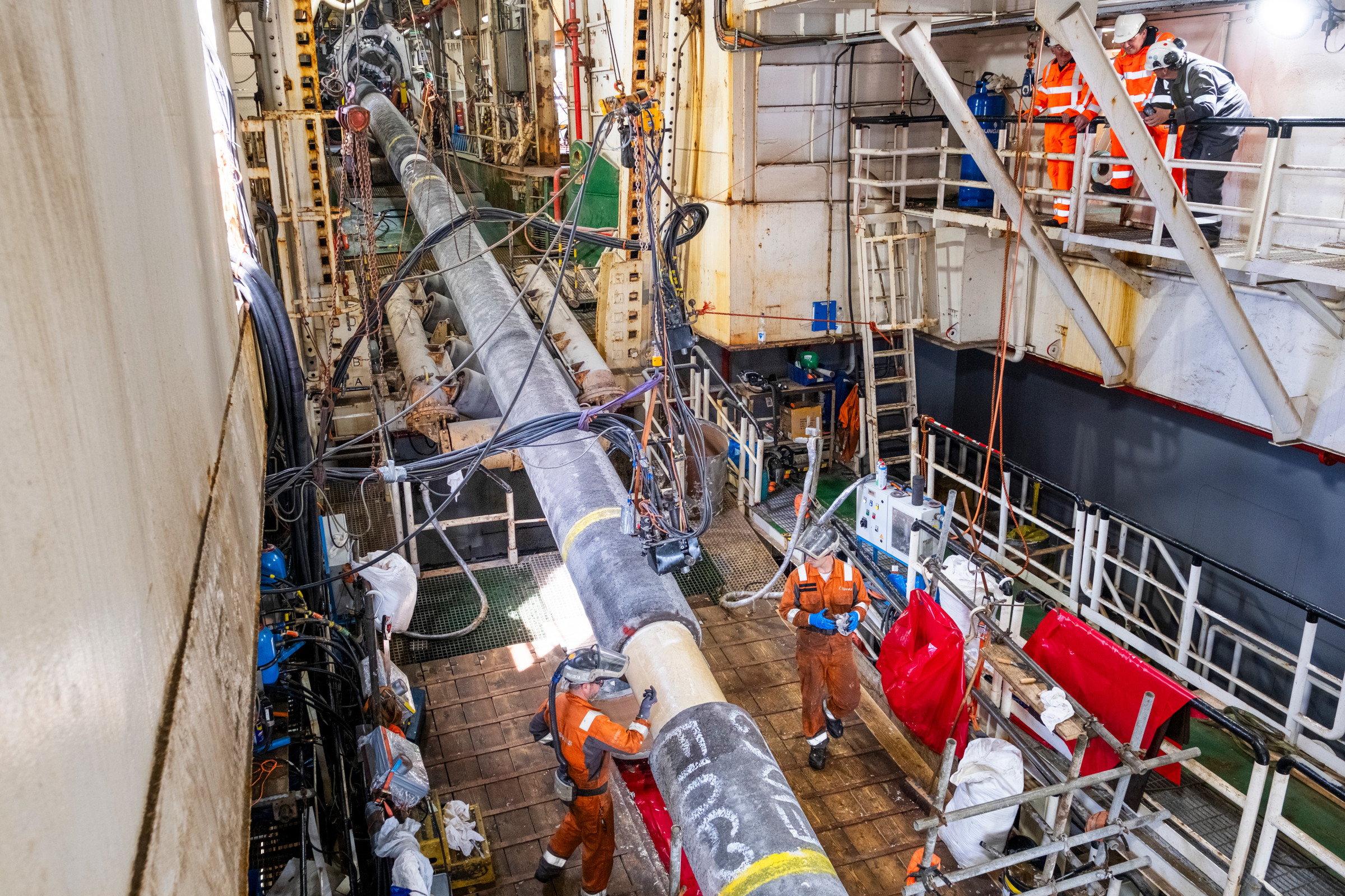 Aanleg offshore pijpleiding