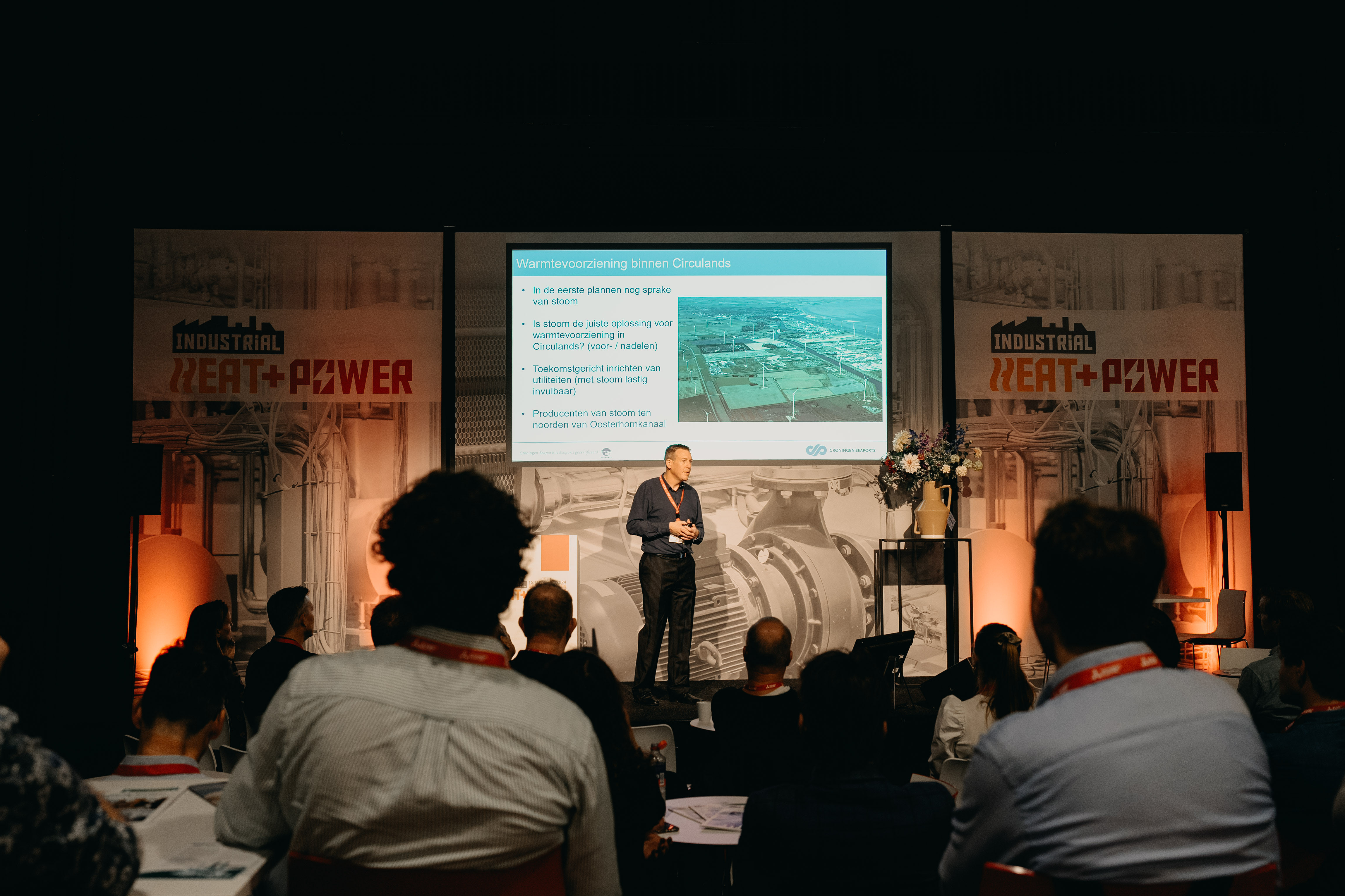 Beurspresemntatie bij Industrieal Heat & Power