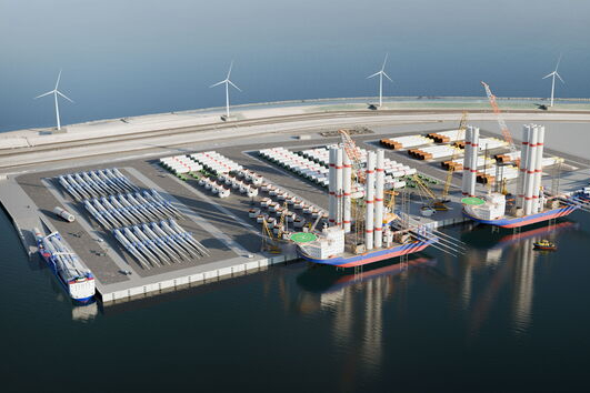 offshore wind terminal