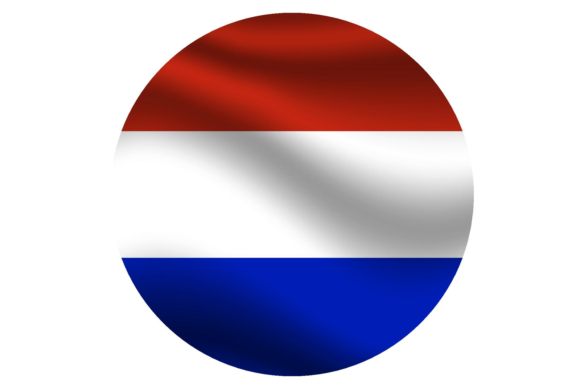 Bol met Nederlandse vlag