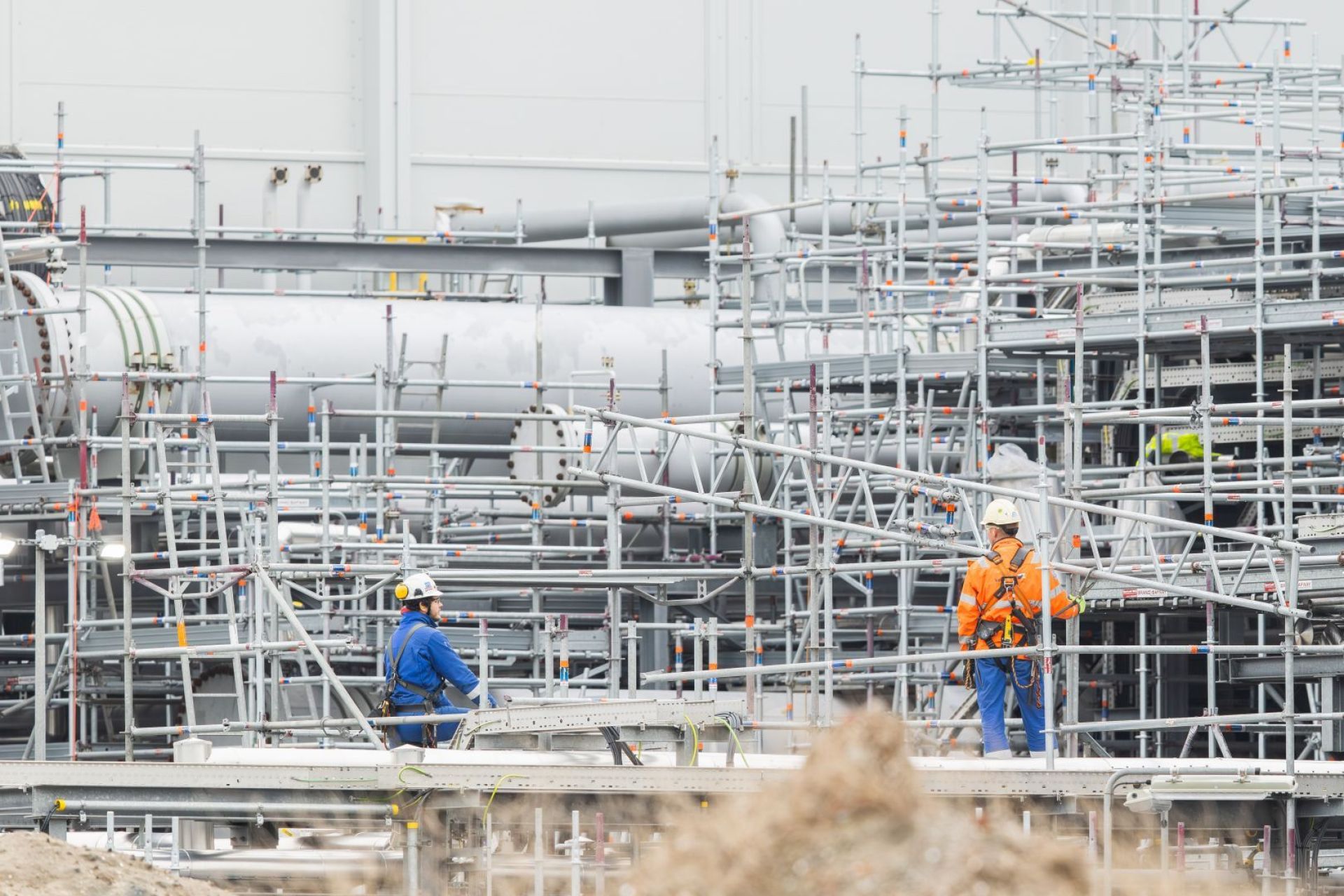 Waterstofnetwerk leidingen