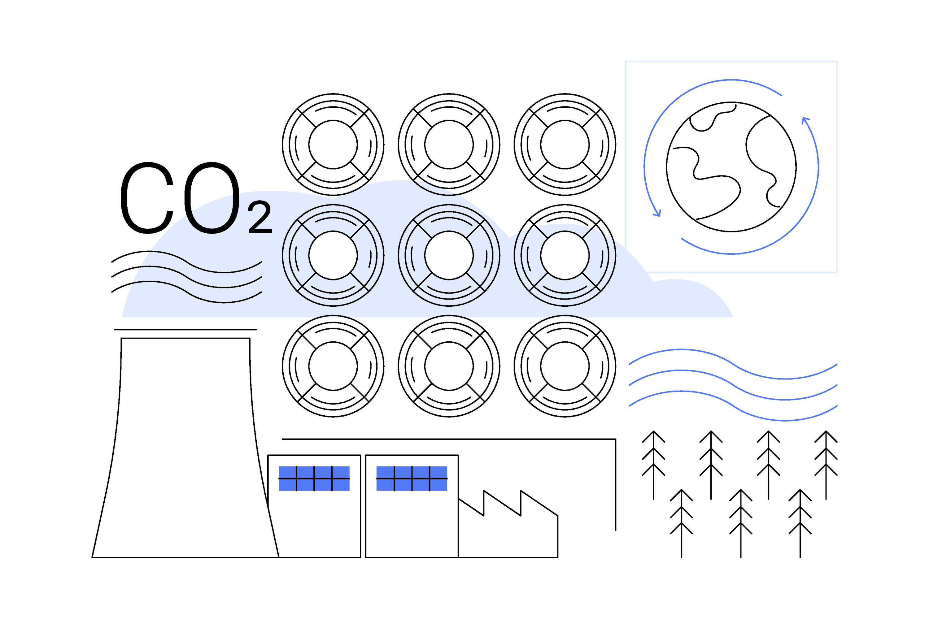 Commerciële koolstofafvang en -opslag