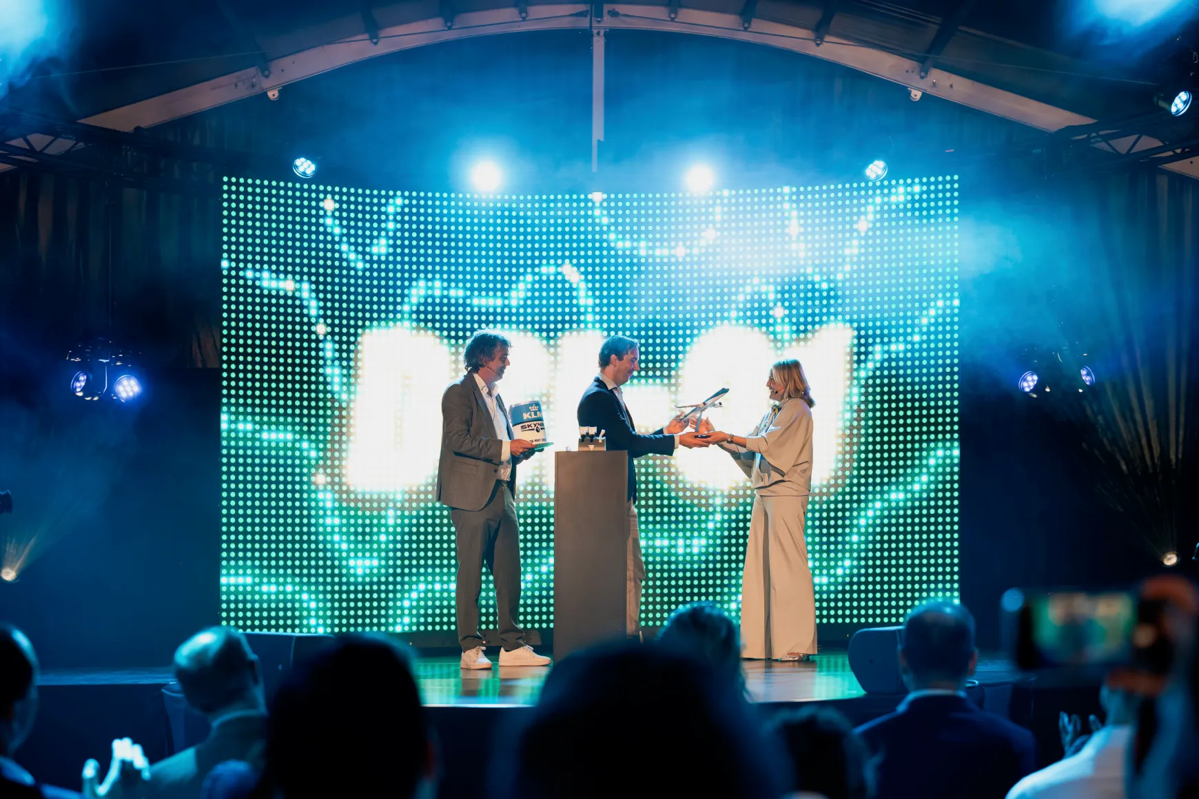 podium ceremonie