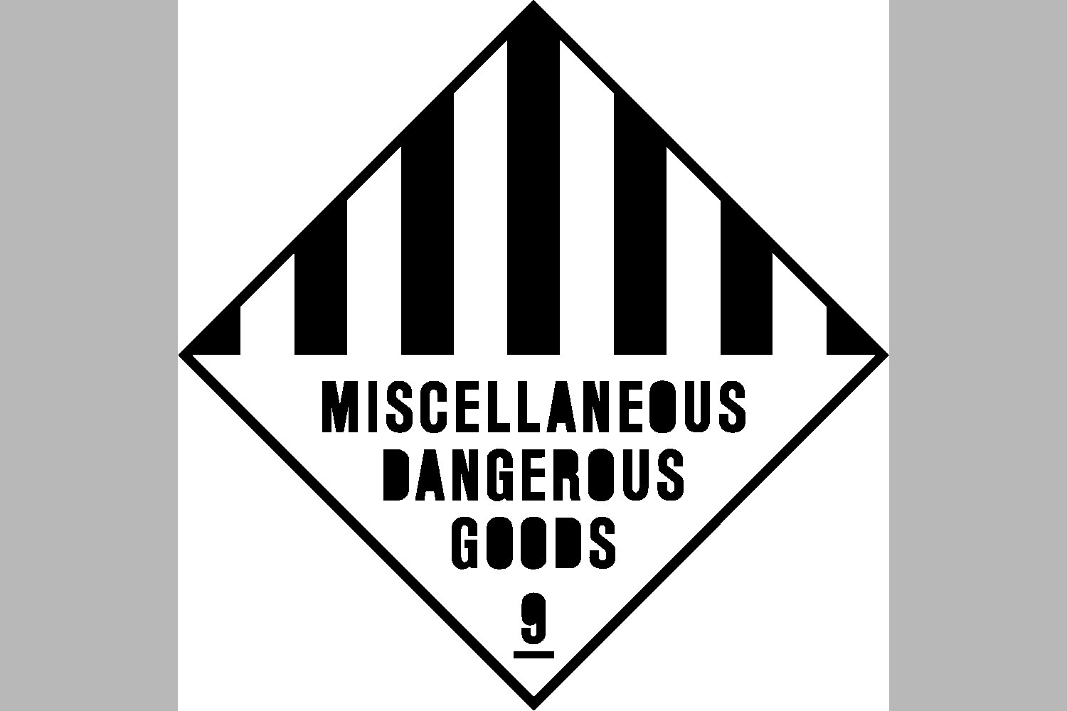 dangerous goods illustratie